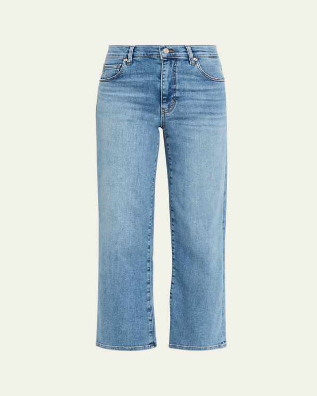 The Mellow Wide Ankle Jeans